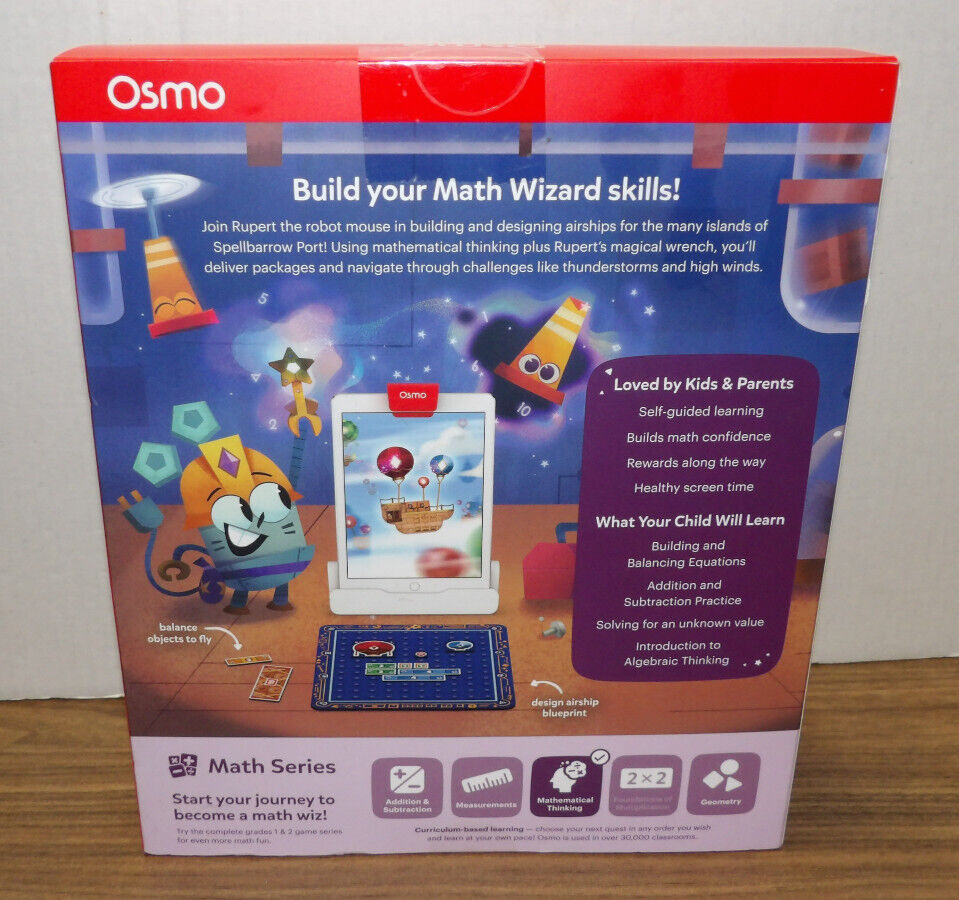 Osmo: Math Wizard and the Amazing Airships Ages 6-8 Years