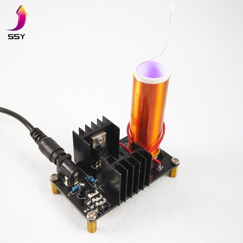 Mini Tesla Coil Music DIY Uses Tesla Coil Kit For Music Fans Unassembled kit