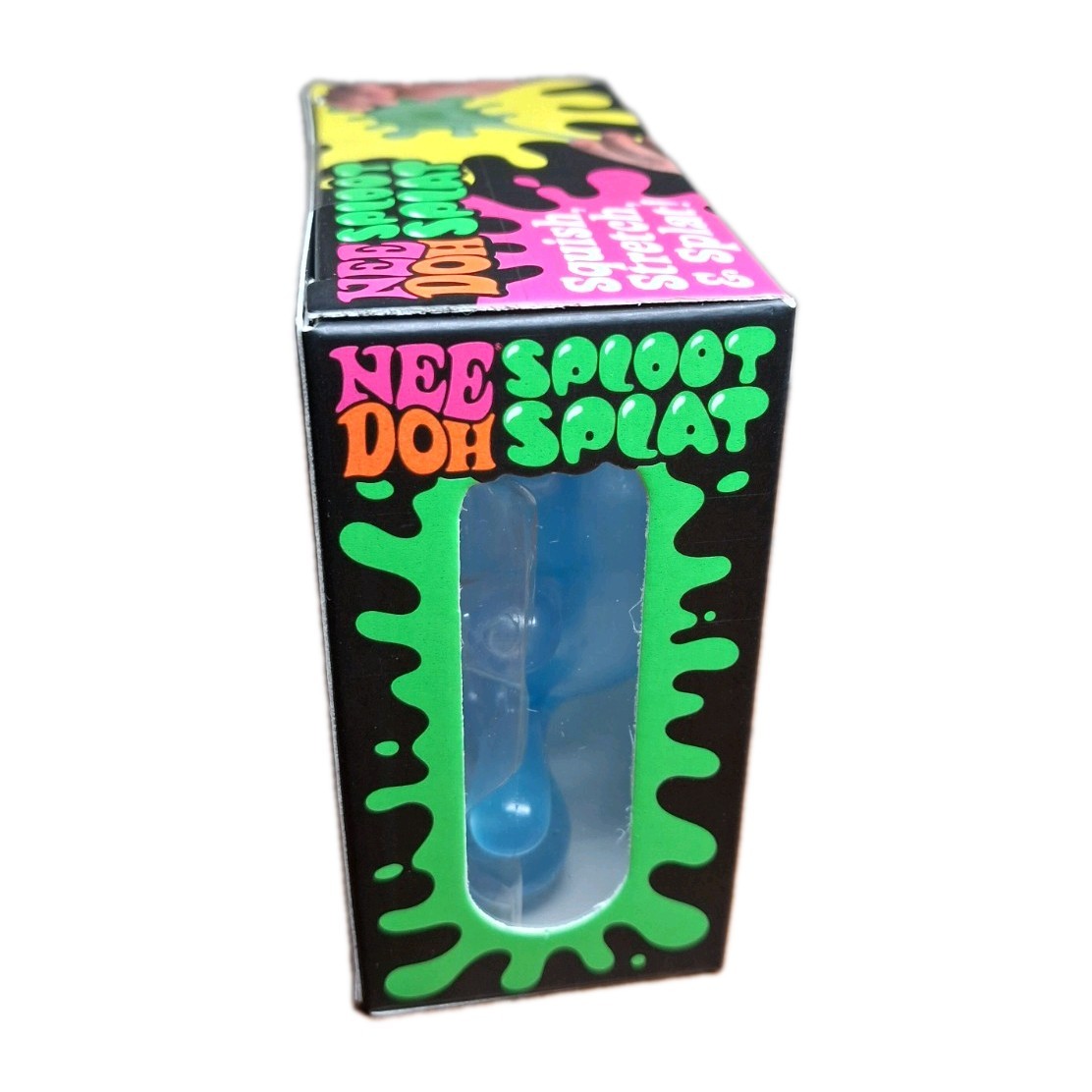 Nee Doh Sploot Splat Squish Stretch New In Box Blue Color Free Shipping