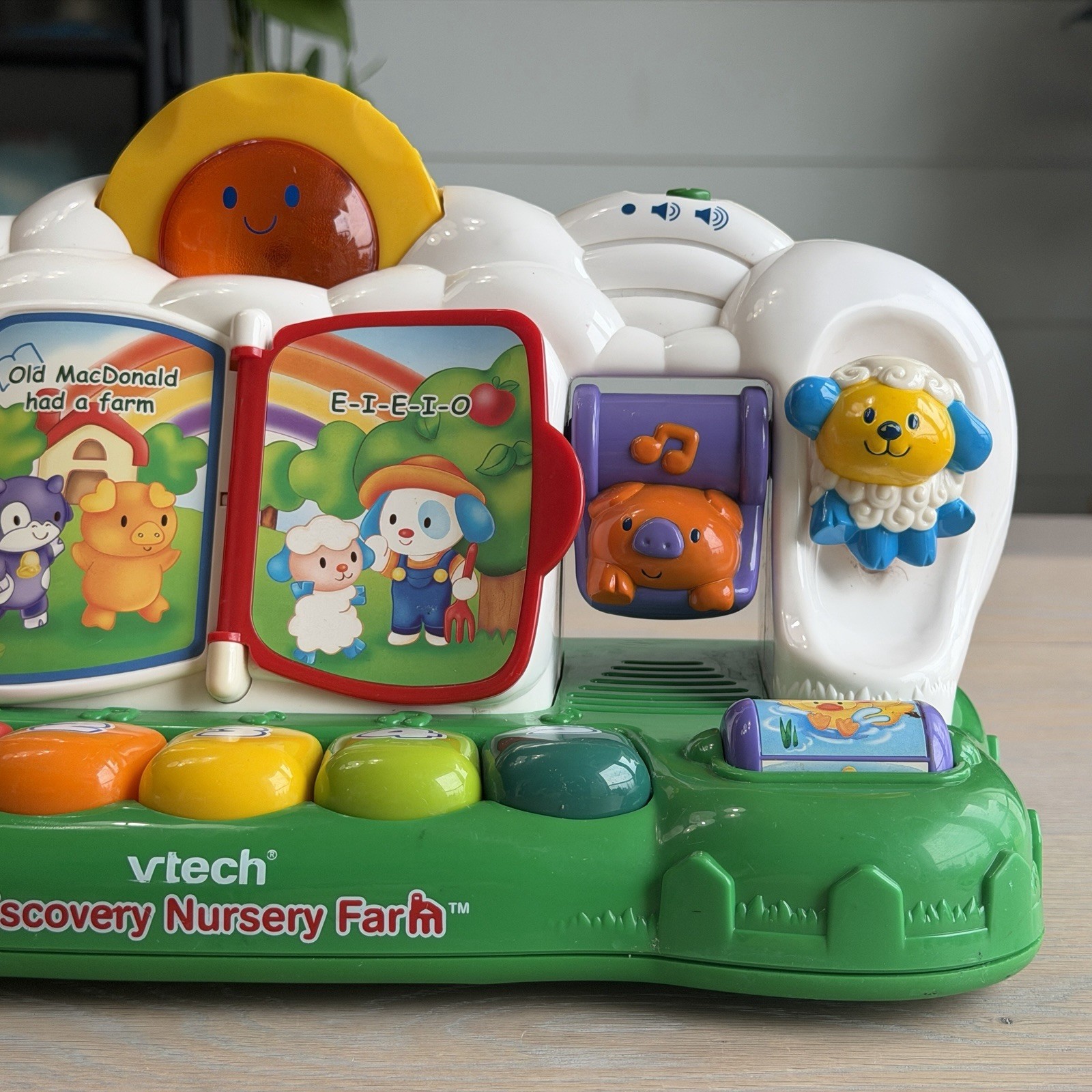Vtech Discovery Nursery Farm Learning Interactive Toy Old Macdonald Tested Works