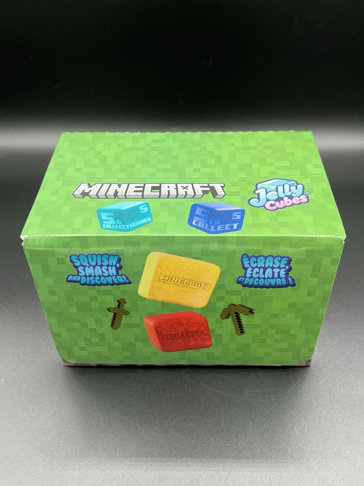 Minecraft Jelly Cubes Viral Squishy Toy Sealed Case 12 Cubes Viral Like Needoh