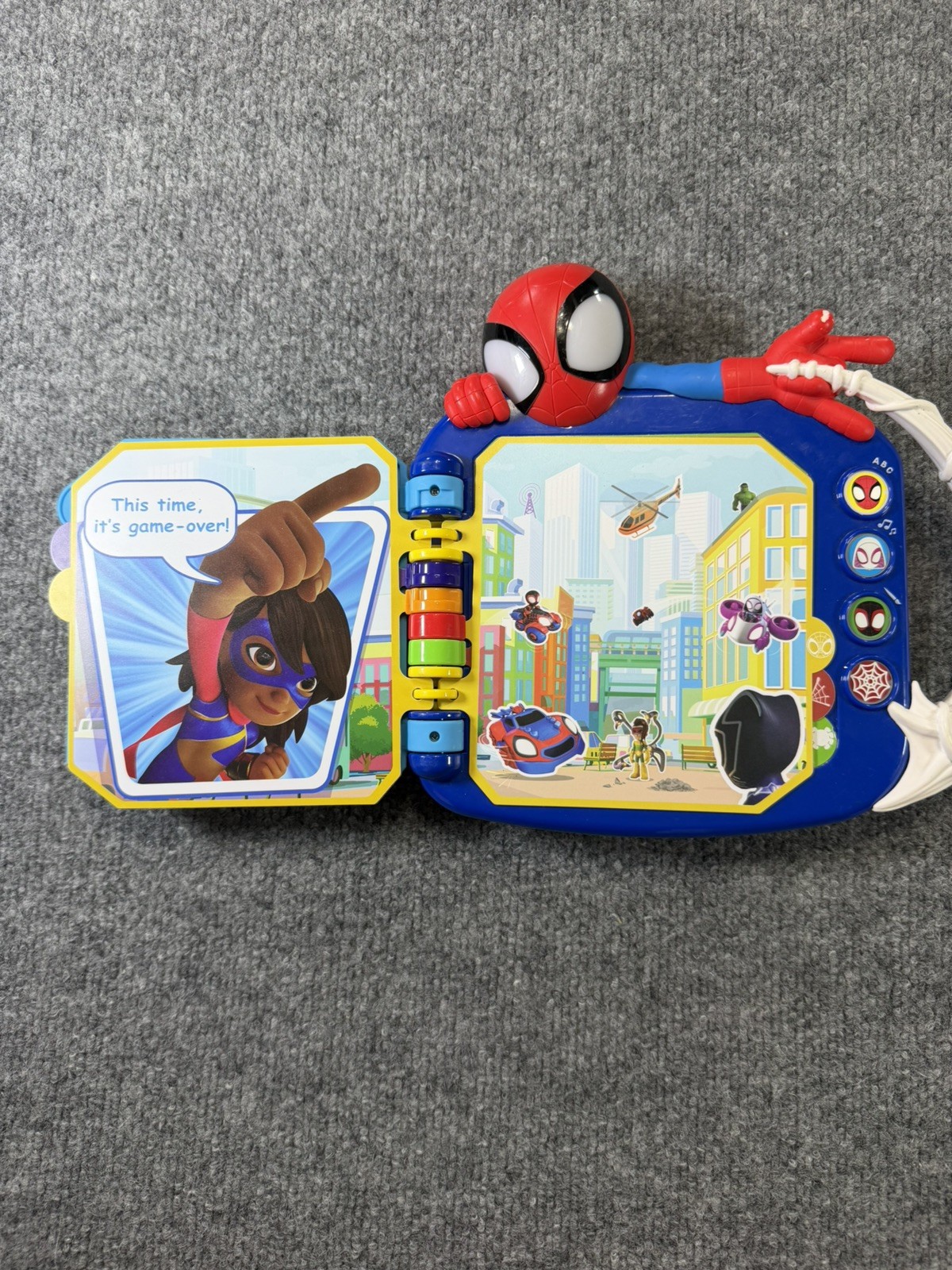 eKids Spidey and His Amazing Friends Interactive Book for Toddlers Tested, Works