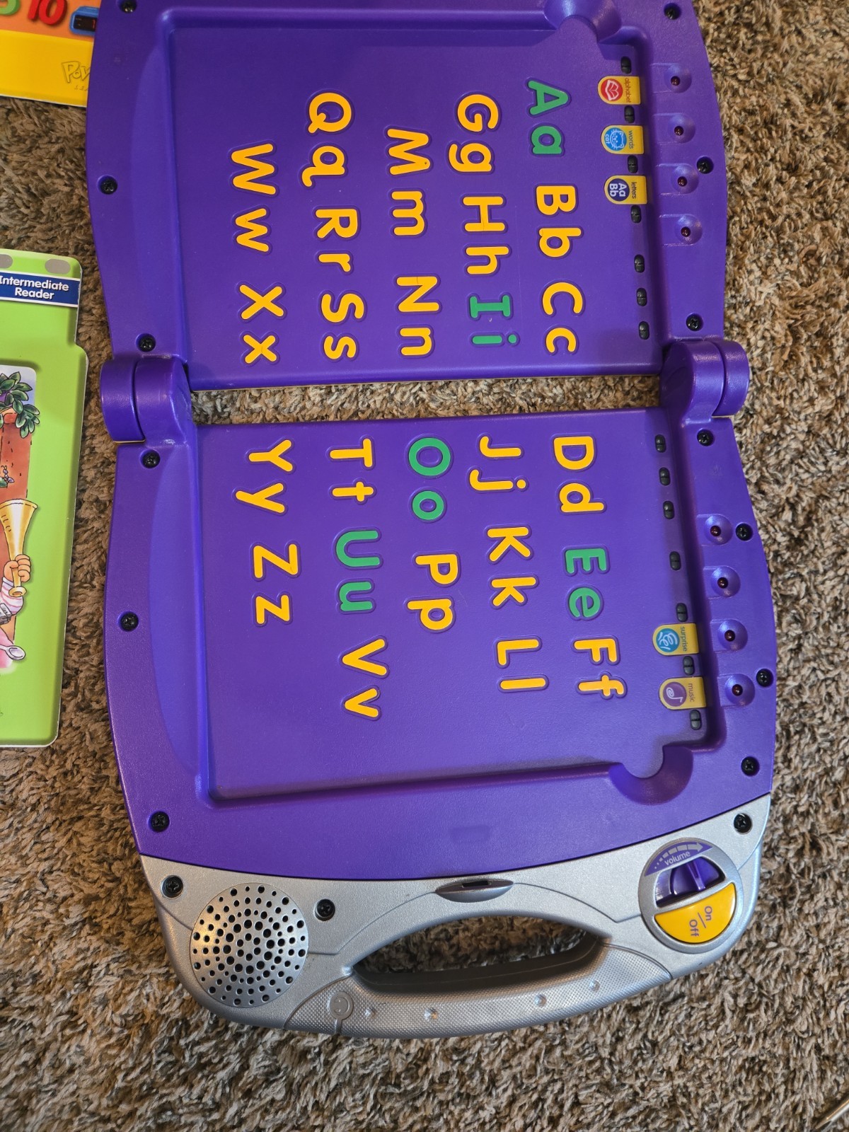 Fisher Price Power Touch Learning System Educational Children Books Cartridges