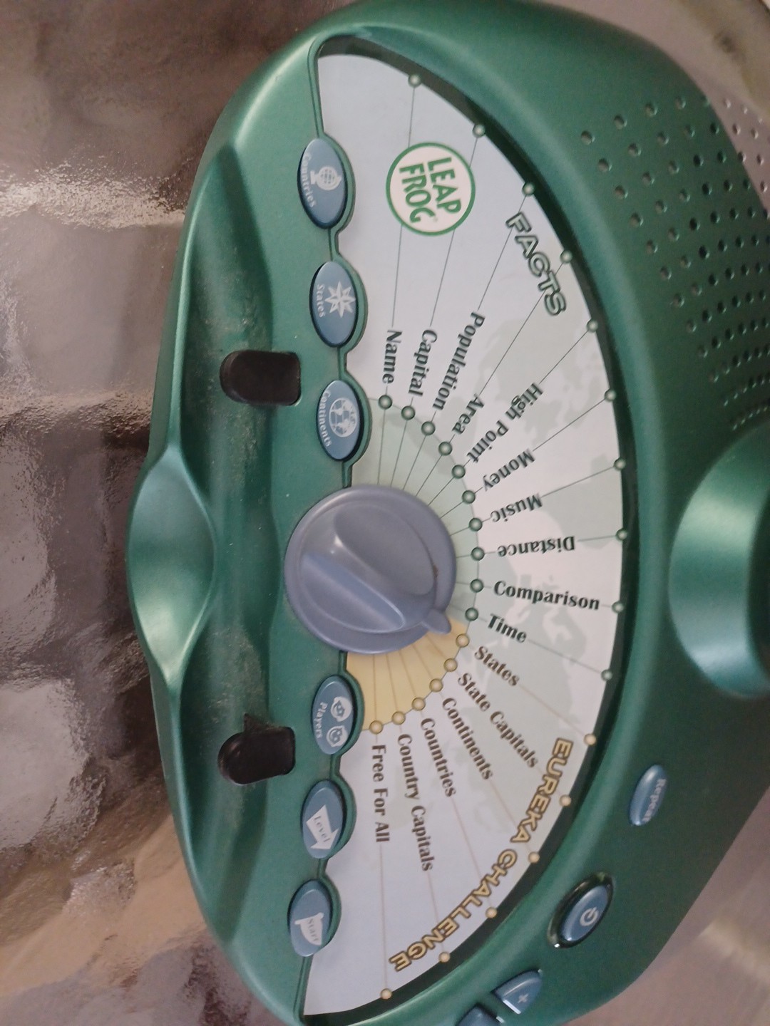 Vtg. Leap Frog Interactive Smart Globe Explorer Eureka Promotes Early Challenges