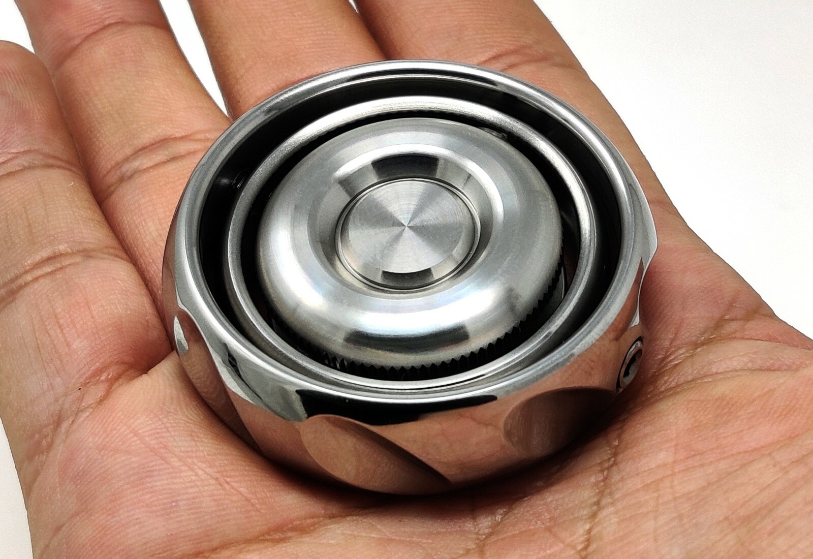 Mechforce EDC Gyroscope GEN2 Stainless Steel Hand Fidget Stress Relief Focus Toy