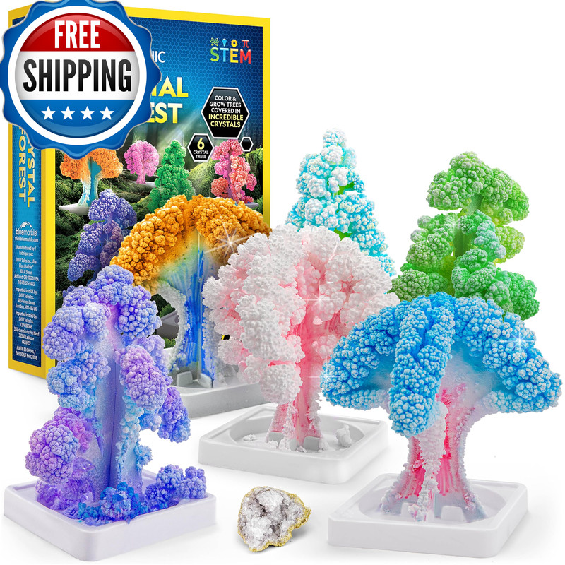 Blue Marble National Geographic Craft Kits For Kids – Crystal Growing Kit Grow