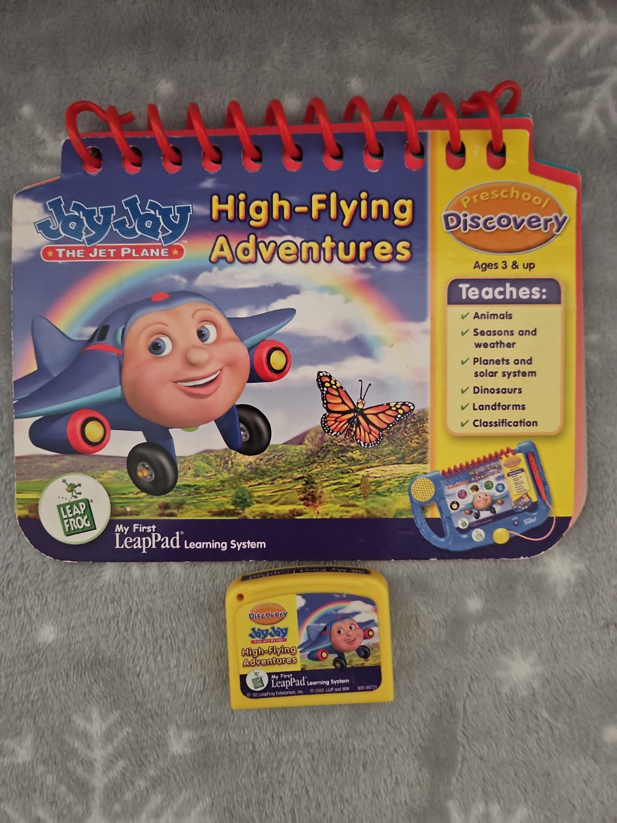 Lot Of 6 My First LeapPad Learning System Games And Books