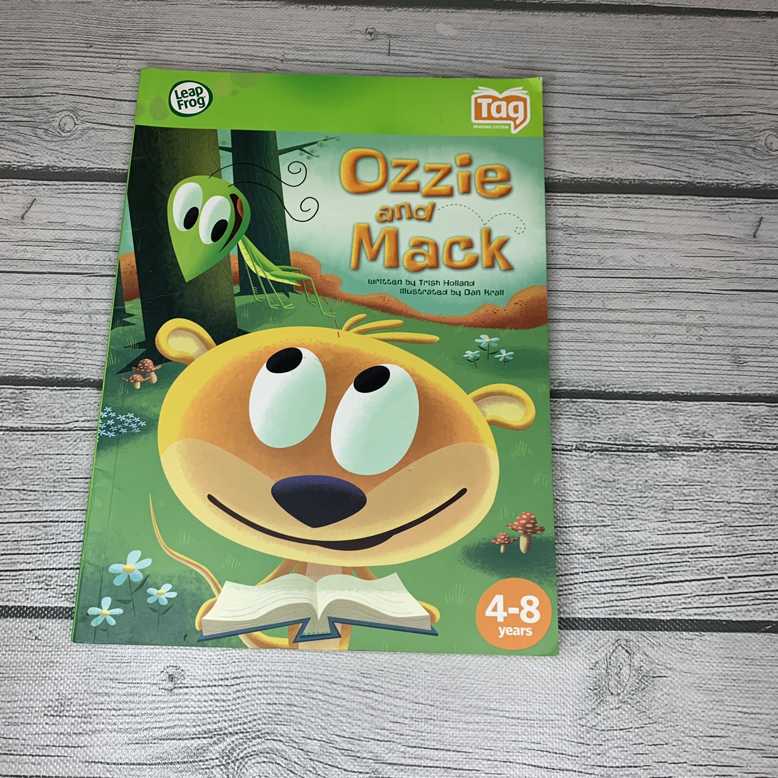 Ozzie and Mac Book for Leap Frog Tag Reader Ages 4-8 Read Aloud & Games