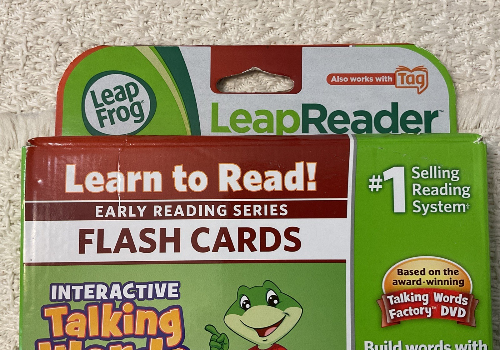 LeapFrog LeapReader Interactive TALKING WORDS FACTORY Flash Cards – NEW SEALED