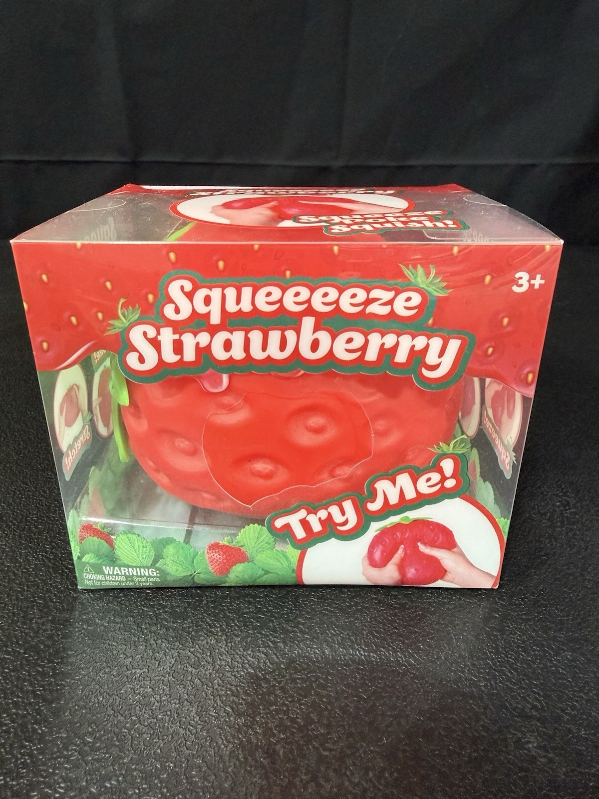 Sunny Days Jumbo Squeeeeze Strawberry 🍓 Squishy Toy Stress Relief Sensory Fun