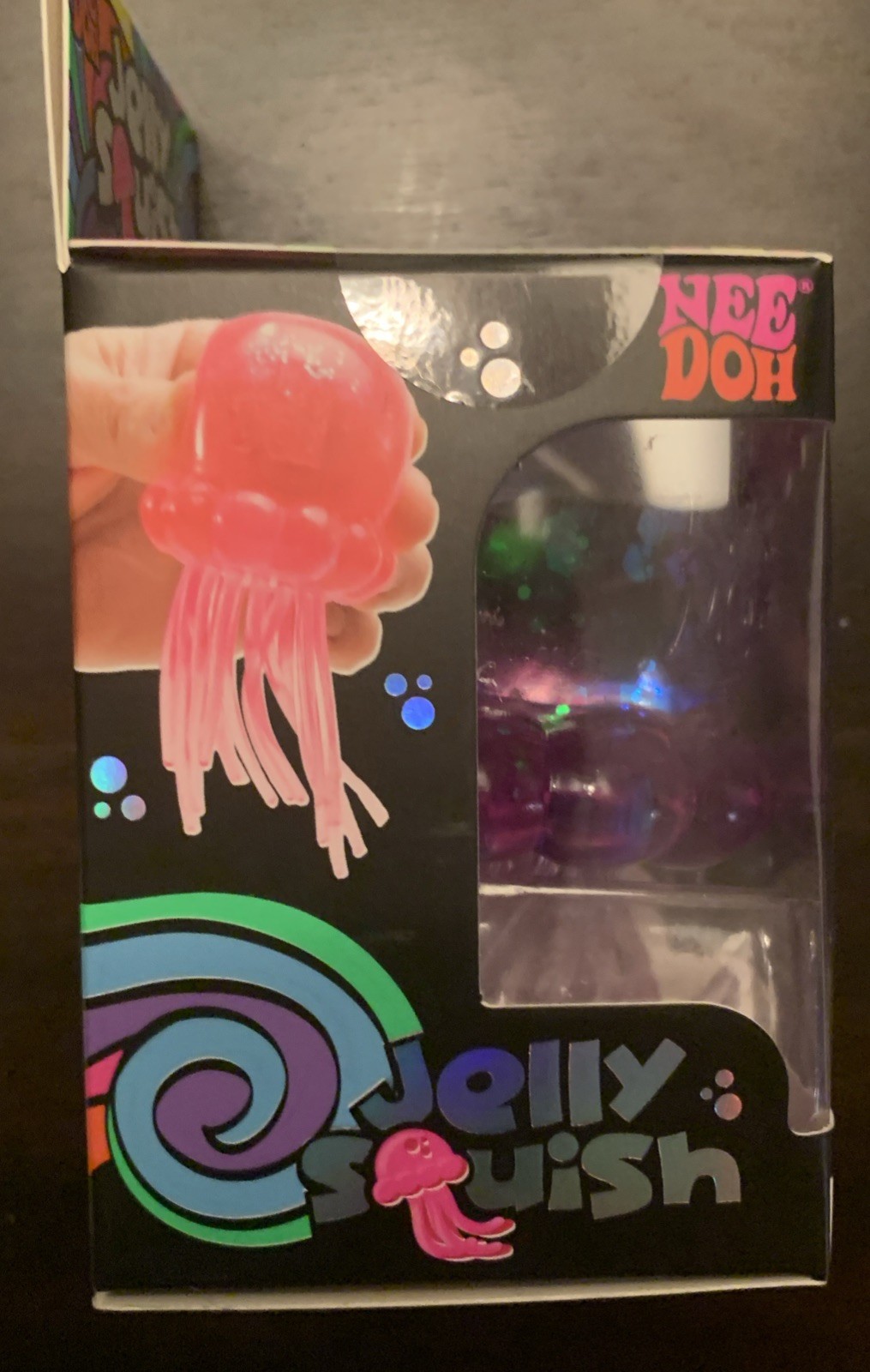 Authentic NeeDoh PURPLE Jelly Squish Jellyfish Fidget Sensory Toy Schylling