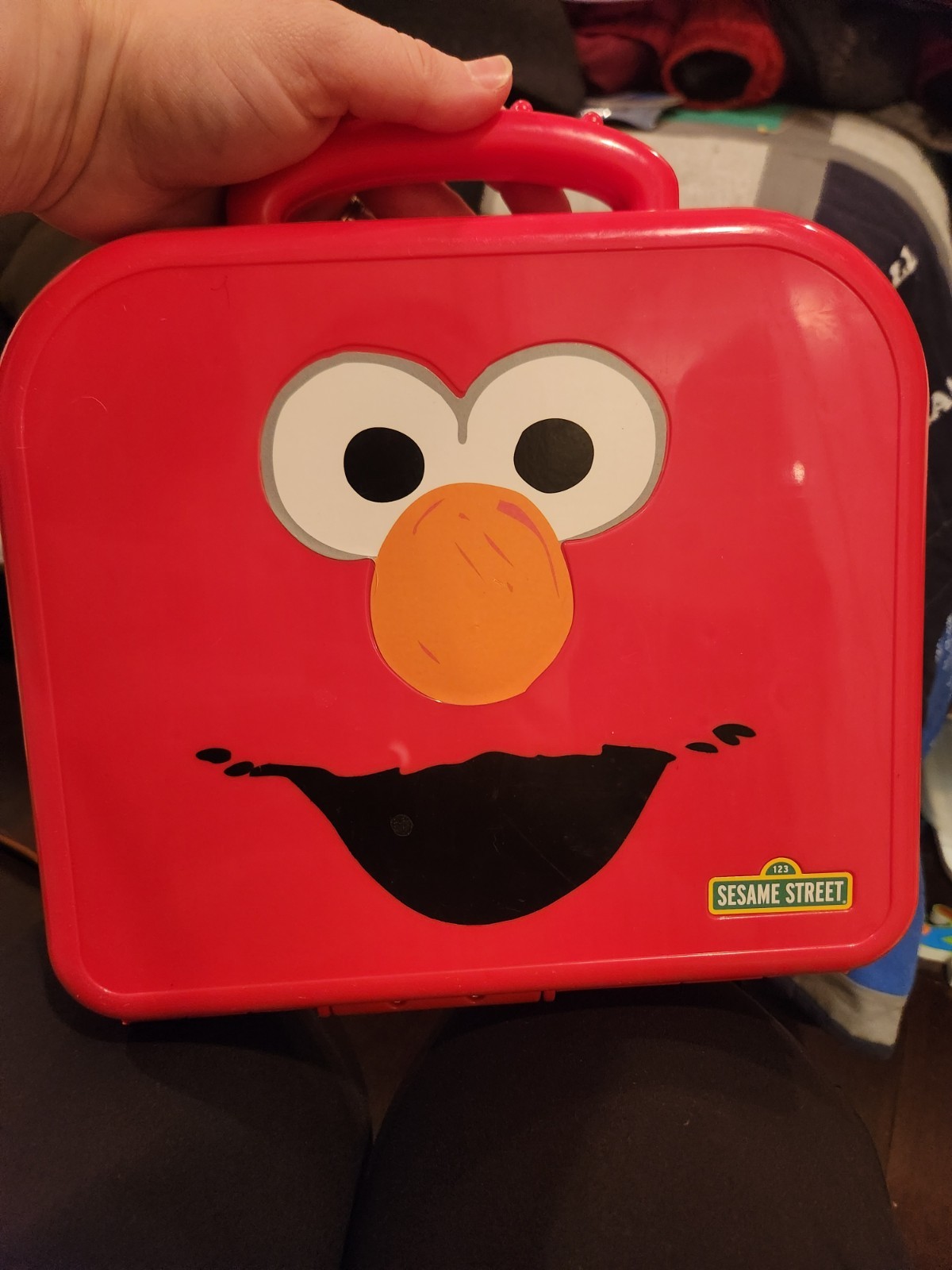 Hasbro Sesame Street Elmo’s On The Go Letters Alphabet w/ Carry Case COMPLETE