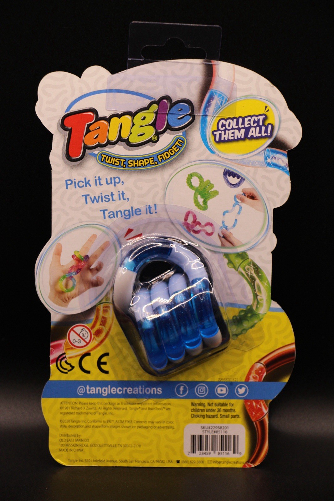 Tangle Fidget Toy – Quiet Tactile Sensory Toy (Ages 3+)