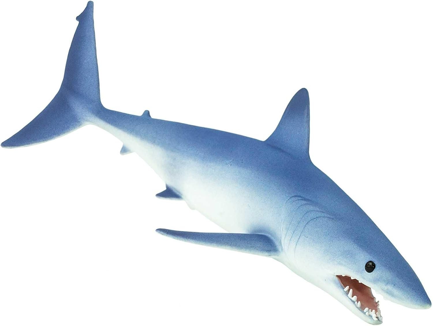 Mako Shark Figurine – Realistic 5.8″ Plastic Figure – Educational Toy for Boys,
