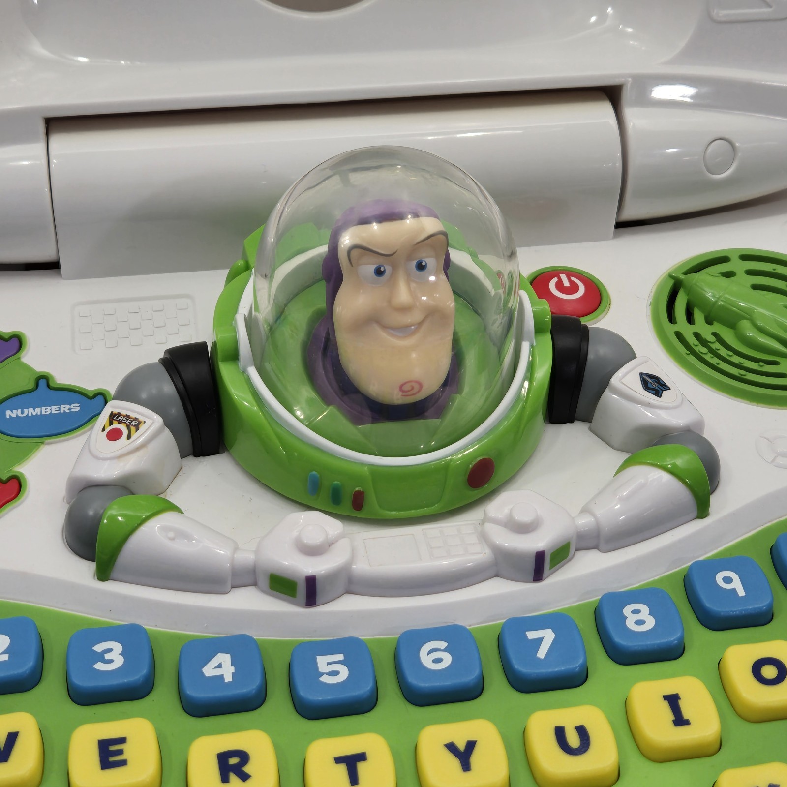 VTech Disney Toy Story 3 Buzz Lightyear Star Command Laptop Works!!
