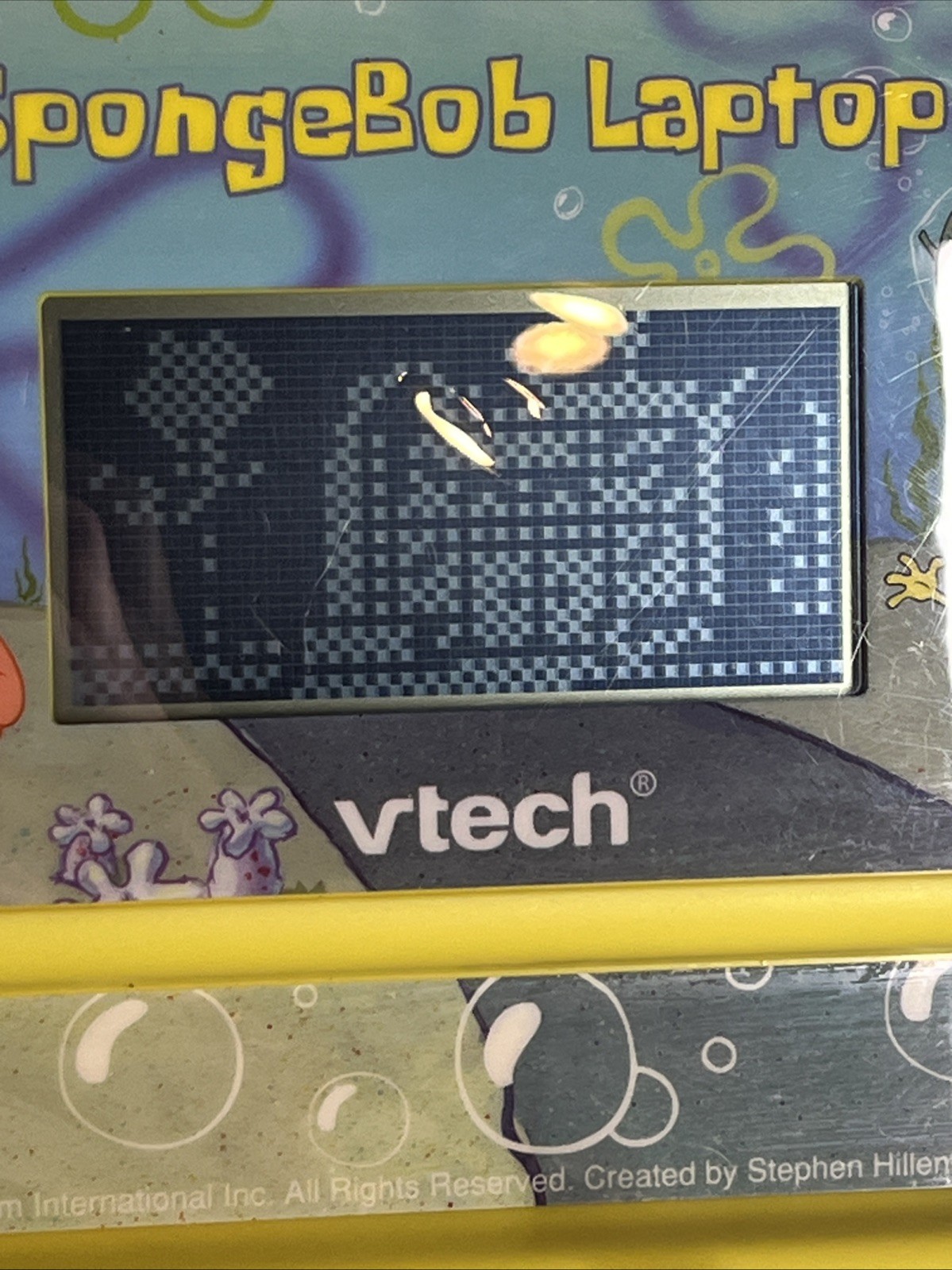 Vtech SpongeBob SquarePants 15 Activity Educational Laptop Vintage – Works great