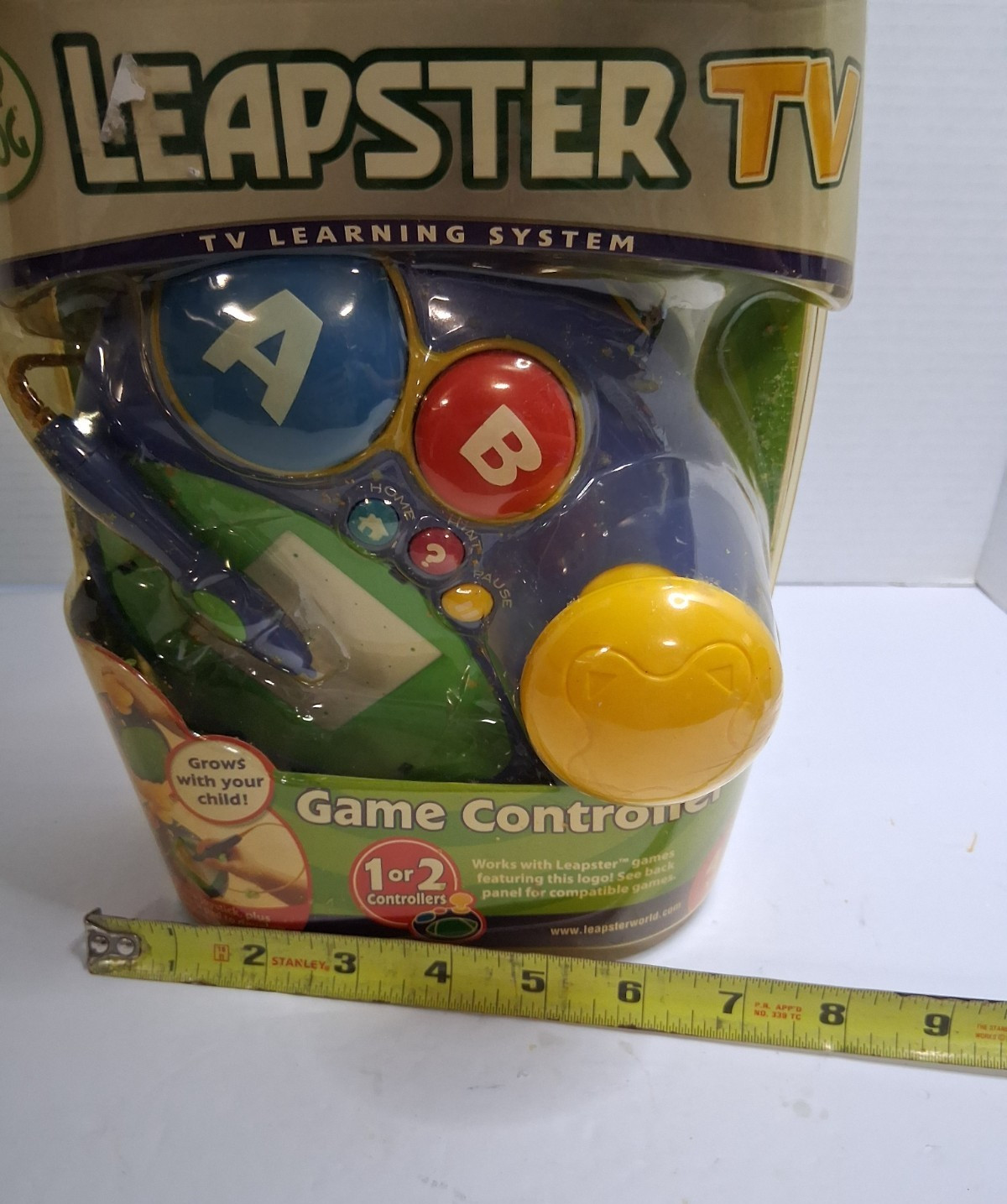 LeapFrog Leapster TV Learning System Game Controller Sealed New Old Stock 2006 R