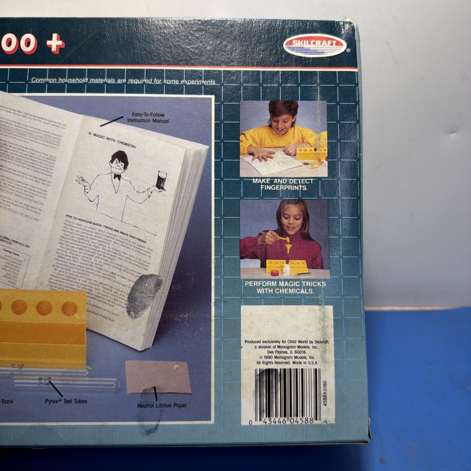 Vintage Chemistry 400+ Science Kit Set with Manual & Accessories