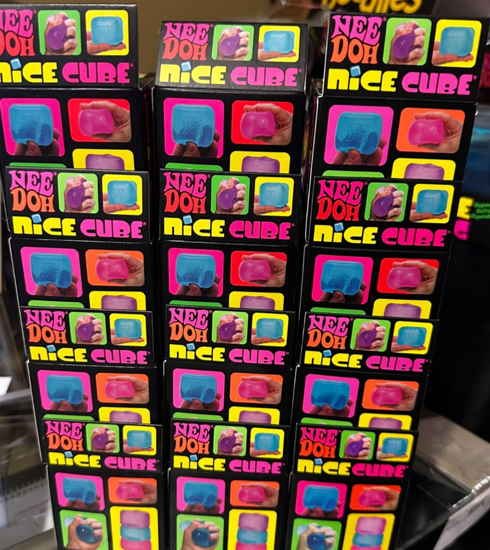 TikTok Schylling NeeDoh~ Nice Cube~Pink*Blue*Purple~Bundle of 12