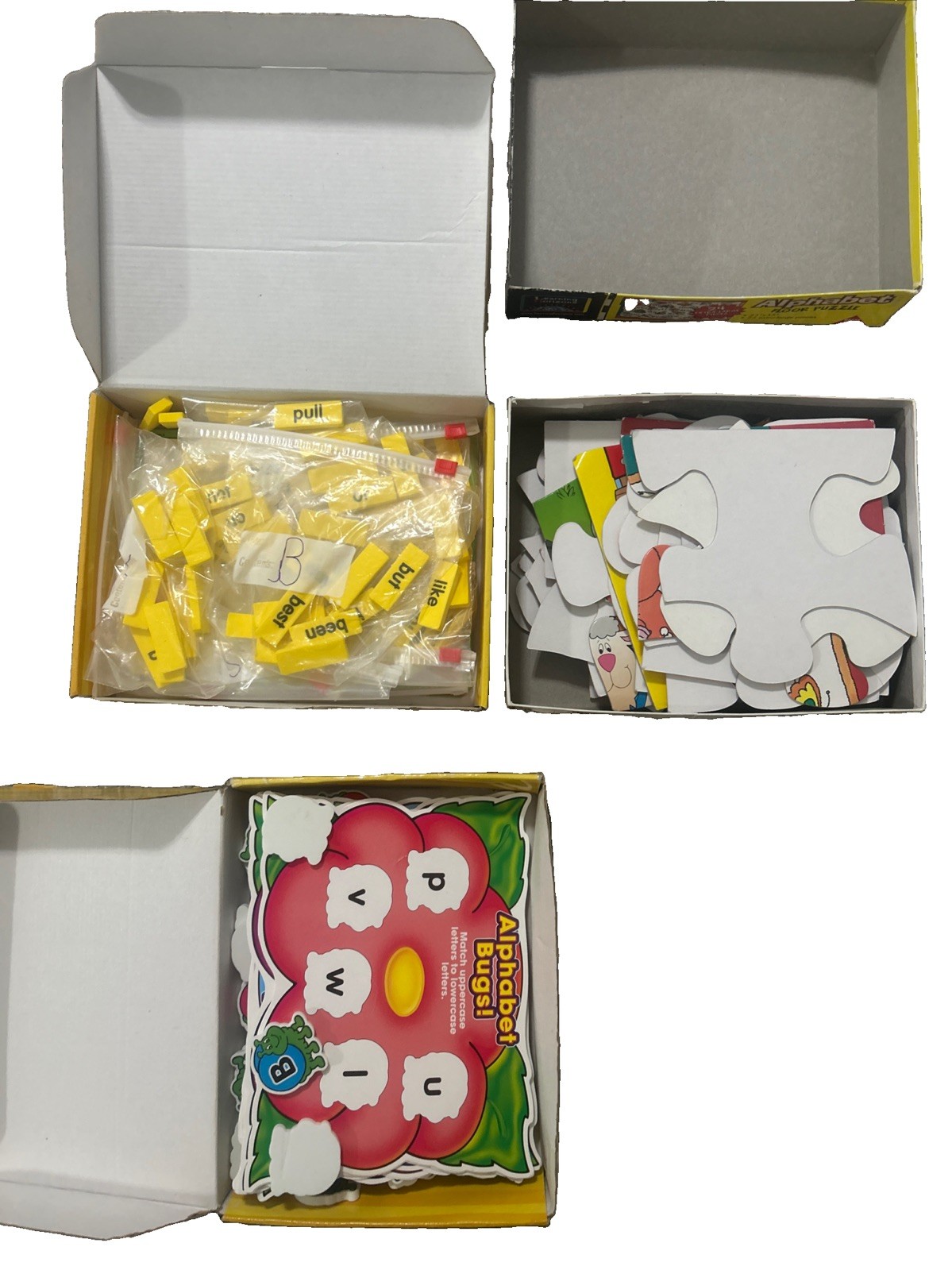 Alphabet Learning Games Lot Phonics Sight Words Teacher Homeschool Preschool K-2