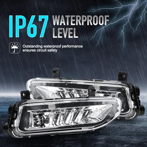 LED Fog Lights Compatible with SENTRA 2020-2022, FRONTIER 2022 Fog 008left