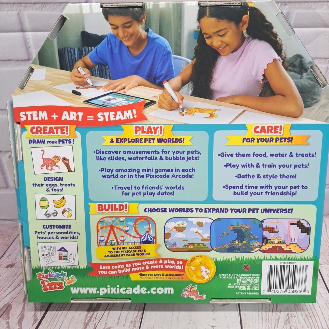 PIXICADE PETS MOBILE GAME MAKER CREATE YOUR OWN VIRTUAL PET UNIVERSE 2022 – NIB