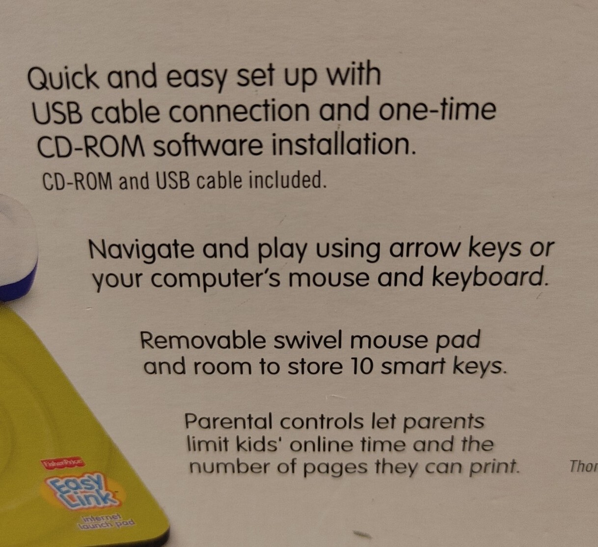 NEW Fisher-Price EASY LINK INTERNET LAUNCH PAD 5 Smart Keys Elmo Arthur Clifford