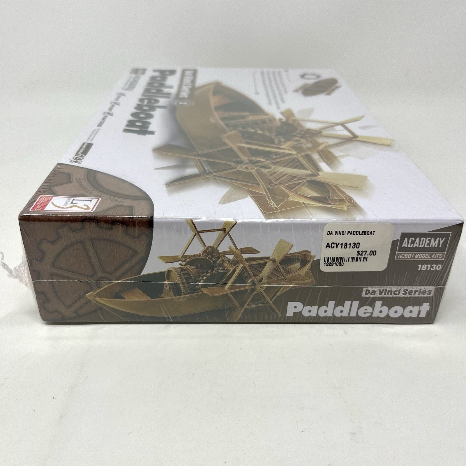 Da Vinci Paddleboat Plastic MODEL KIT Academy Series 2 18130 2016 NIB