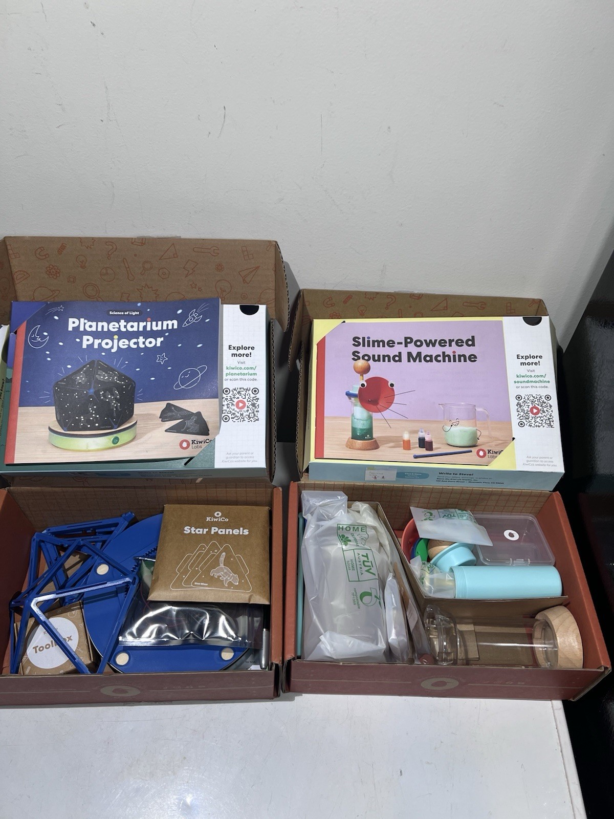 KiwiCo Labs Lot of 3 STEM Science Engineering Kits Ages 9+. New Open Box