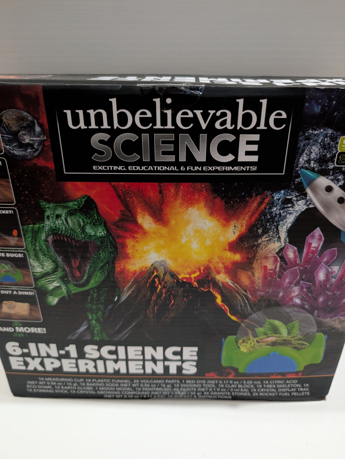 Stem Kit Unbelievable Science 6-in-1 Science Experiments Gift Idea Stem Toys