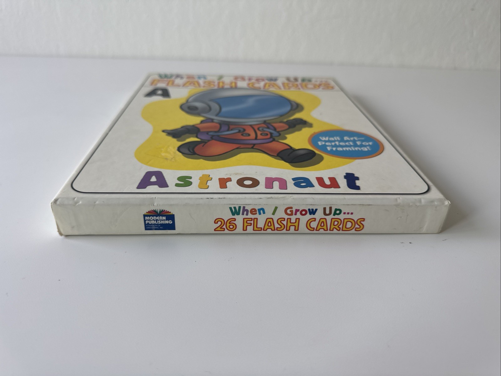 When I Grow Up Flash Cards 26 8×10 Cards Modern Publishing Complete A-Z Alphabet