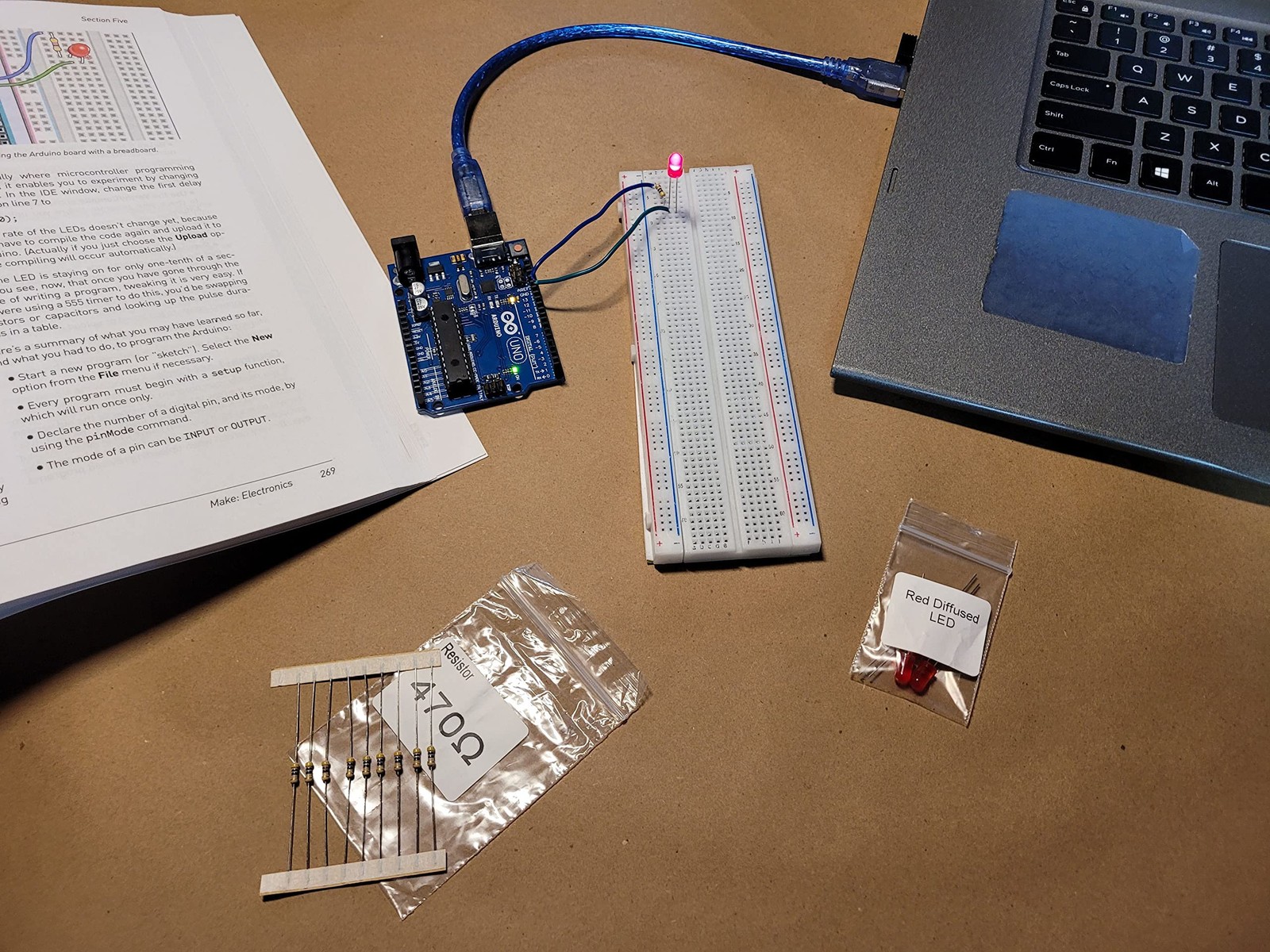 Protechtrader Make Electronics Third Ed Kit 2 Economy – Beginner Intermediate