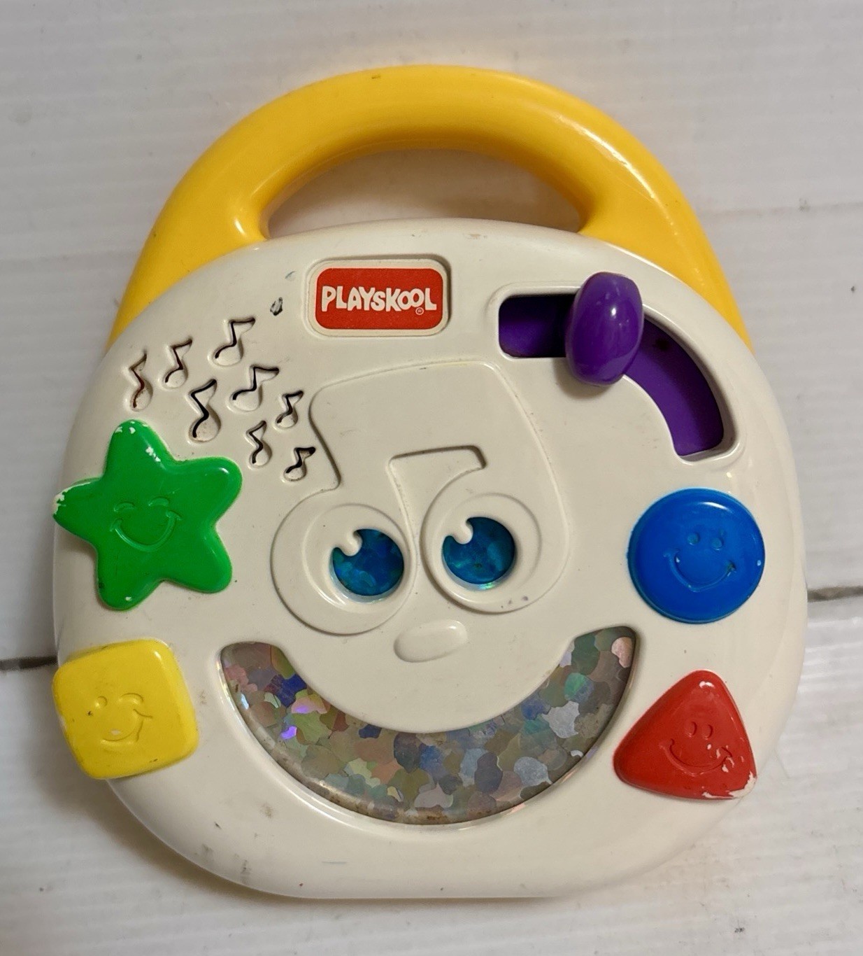 Vintage 1998 Hasbro Playskool Twinkle ‘n Twirl Radio Toy #5528 Tested Fast Ship