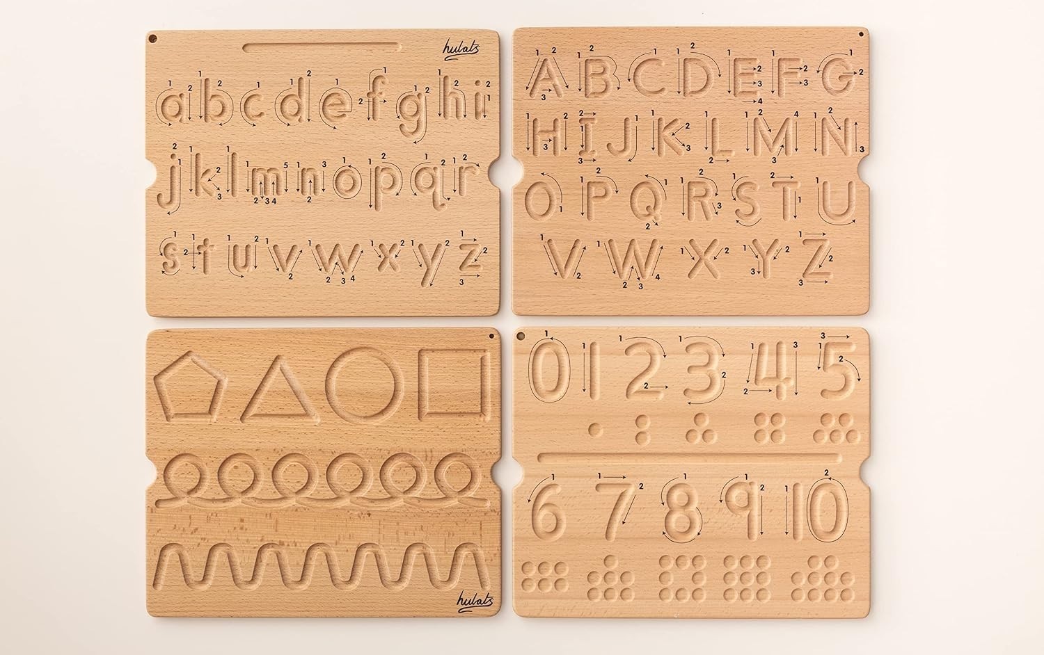 Montessori Alphabet & Numbers Tracing Set