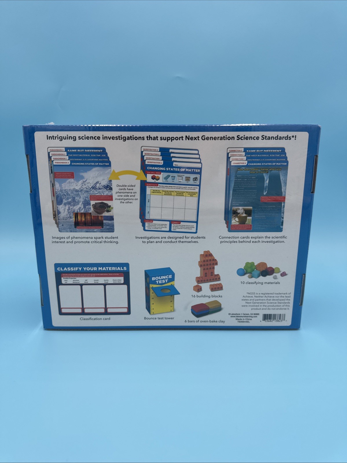 Lakeshore-Matter-Meet The Standards Physical Science Kit 2nd Grade New!! LM271