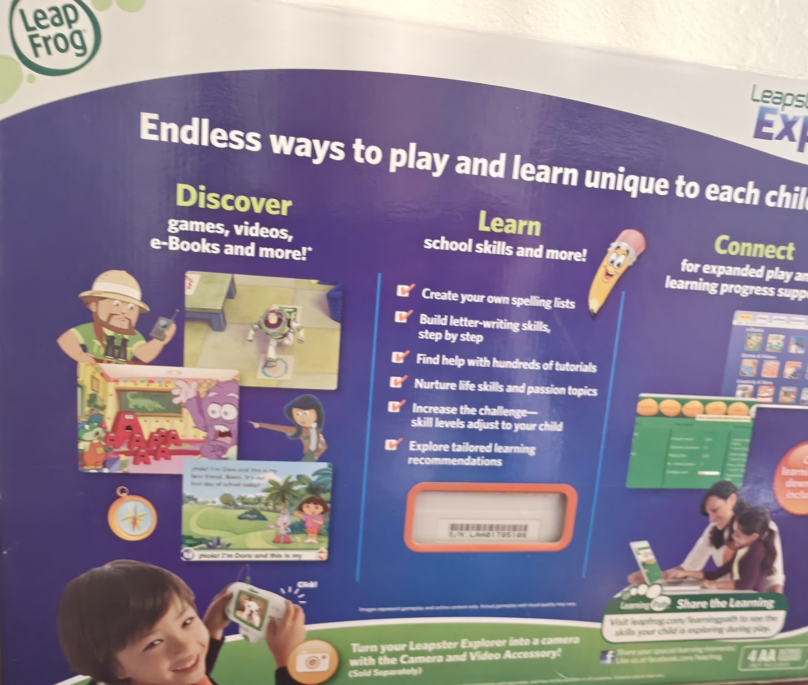 RARE 2011 LeapFrog Leapster Explorer Handheld Retro Game – TOTY Winner – NEW!!!
