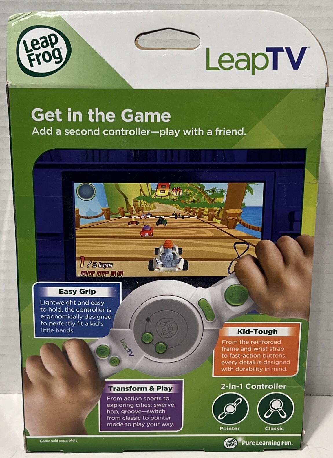 Brand New LeapFrog LeapTV 2-in-1 Transforming Controller Leap TV Leap Frog