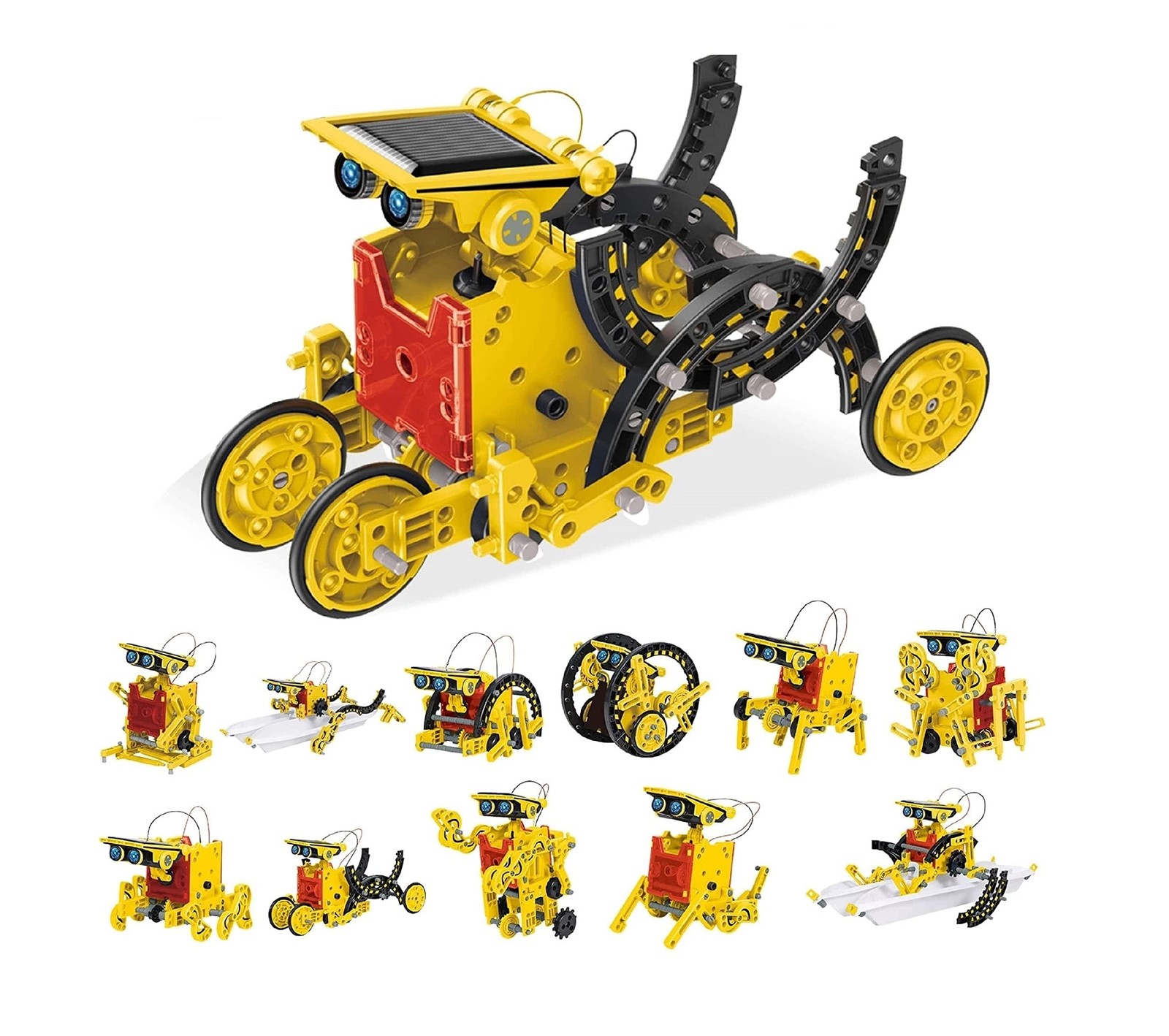 12 in 1 Solar Power Robot Educational STEM Kit for Kids Aged 8 and Up