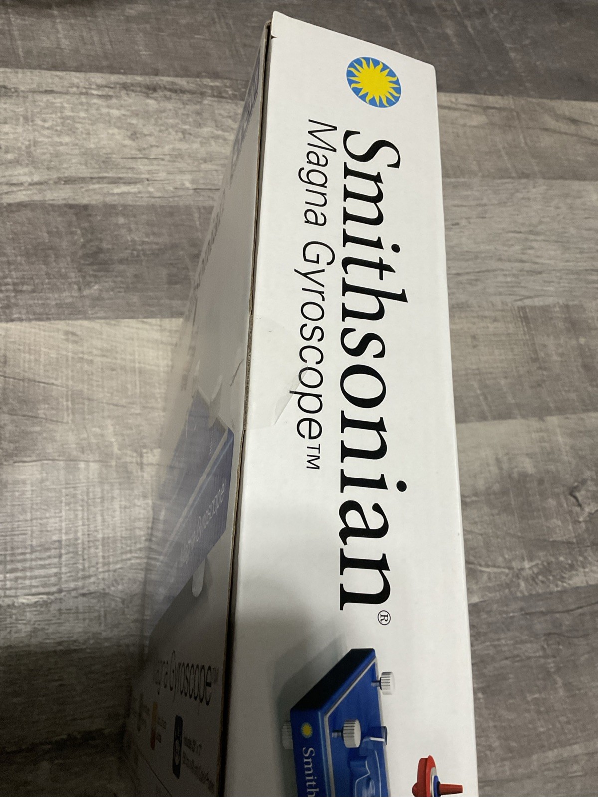 Smithsonian Science Activities Magna Gyroscope Blue New