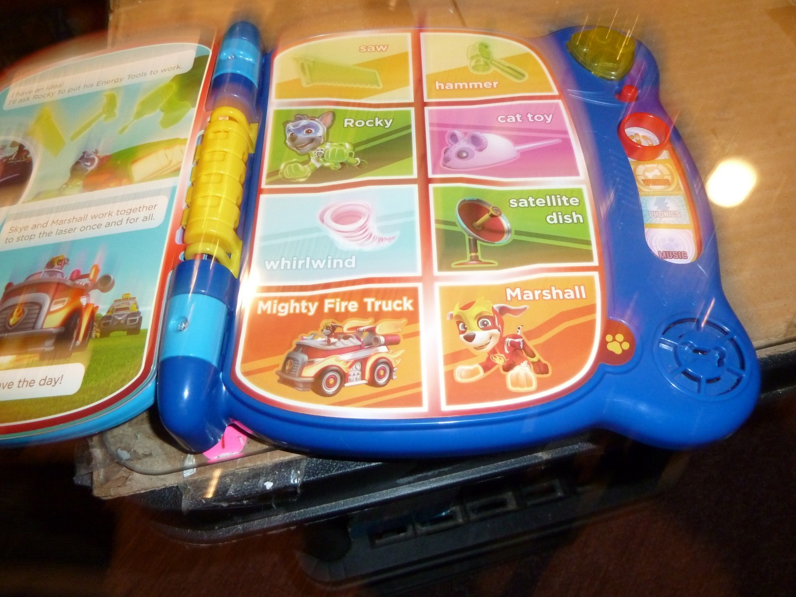 VTech Paw Patrol Mighty Pups Super Paws Touch & Teach Electronic Word Book Toy