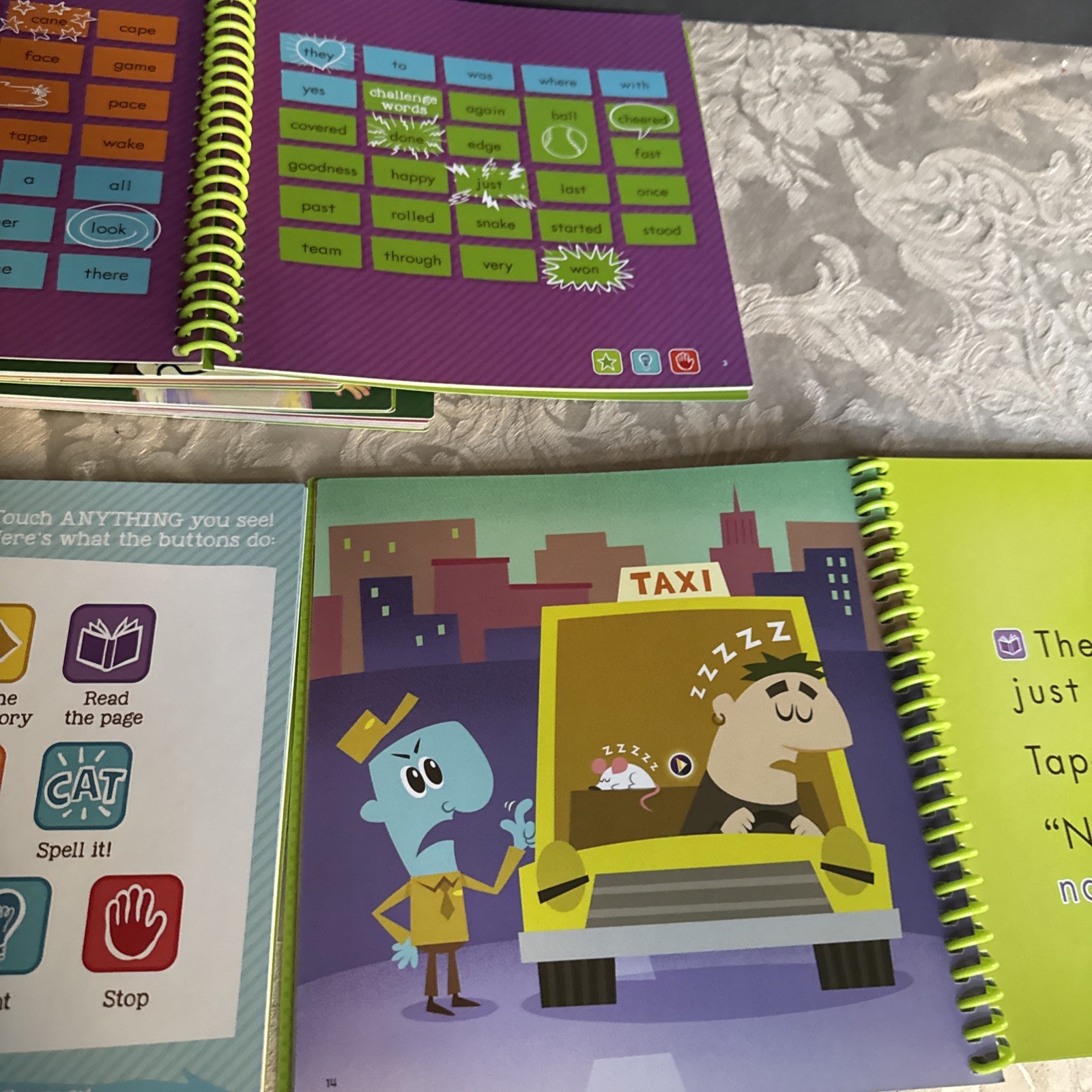 LeapFrog LeapStart Learn to Read Pre-K Activity Books, 1-6