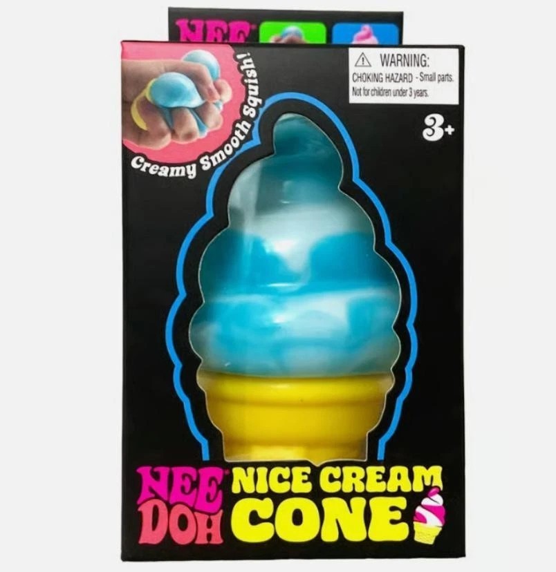 Blue Ice Cream Cone Nice Cream Cone Brand New Limited Edtion Set of 3