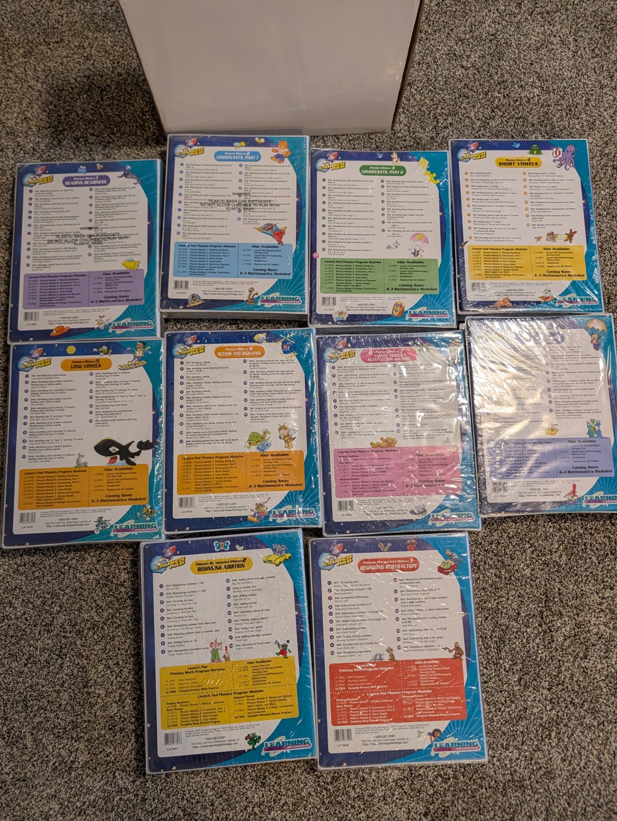 Brand New LAUNCH PAD by Learning Advantage With 11 Brand New Module