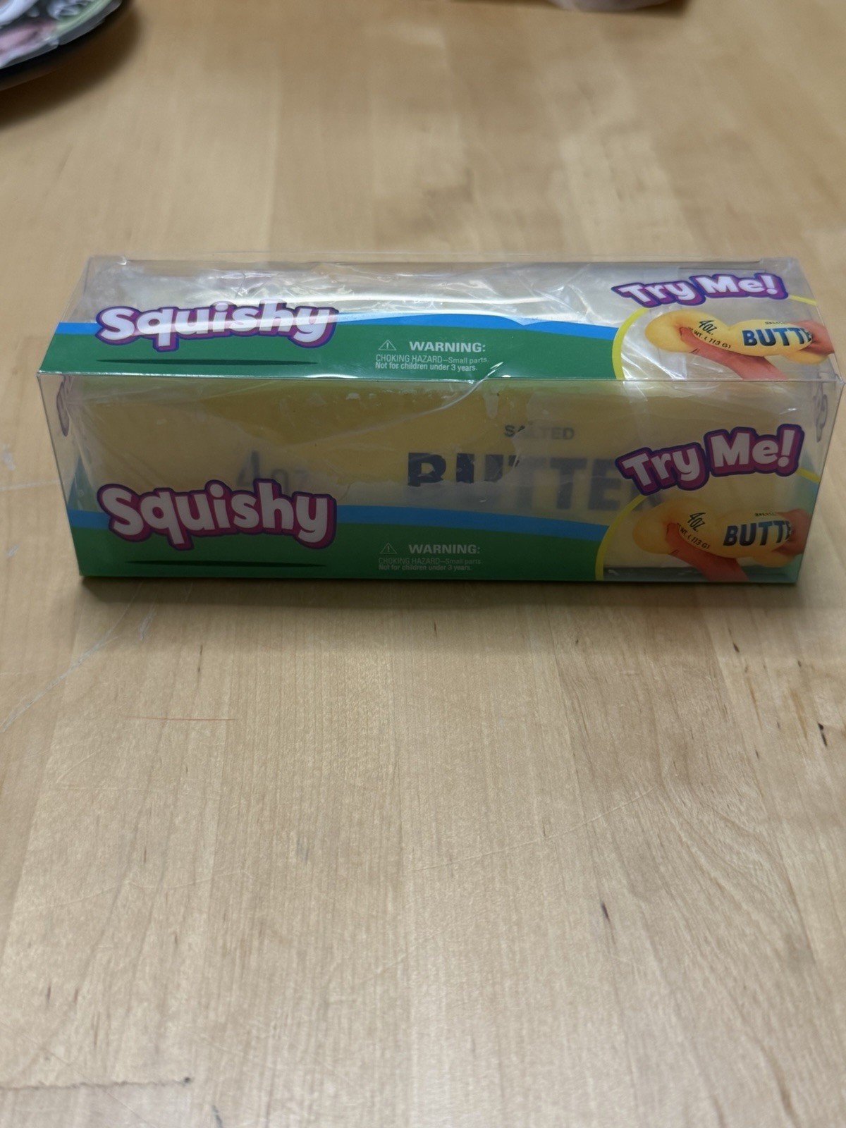 Squishy Salted Butter Toy 4 OZ Fidget Squish Wax