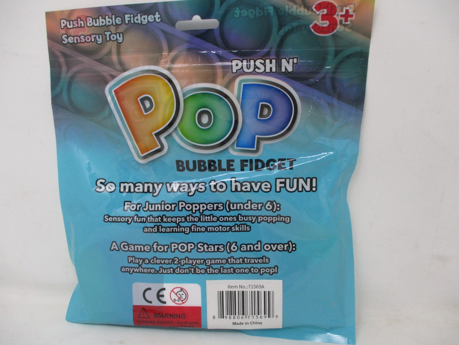 Push N’ Pop Bubble Fidget Alligator