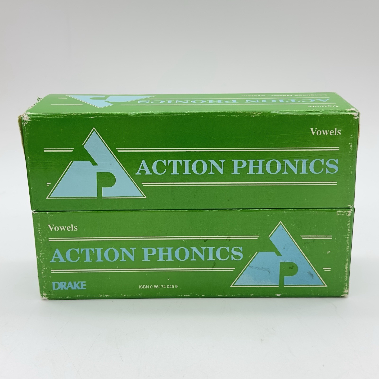 Drake Action Phonics Vowels Audio Cards for Califone Card Master Language Master