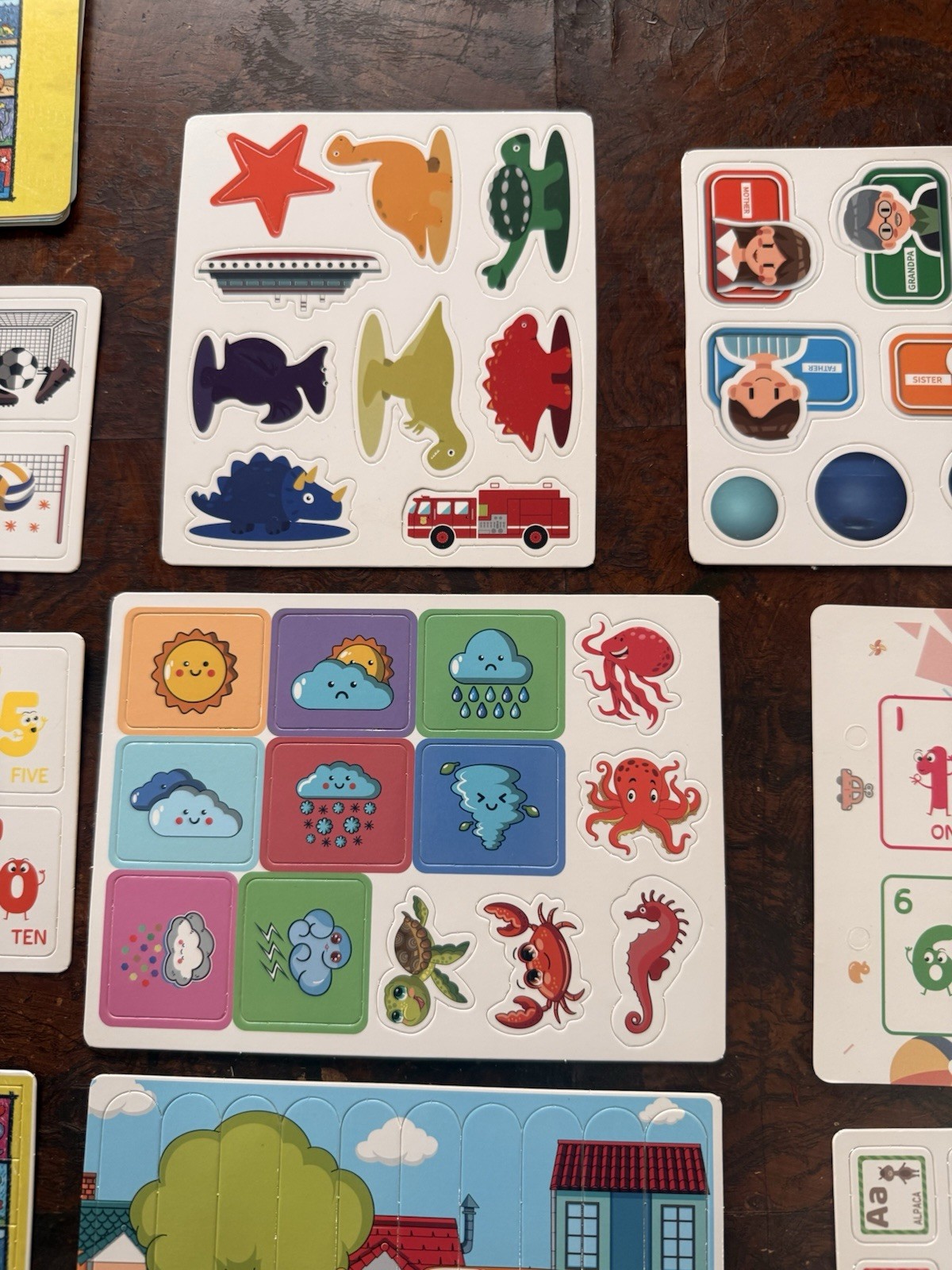 Montessori Preschool Learning Board Set