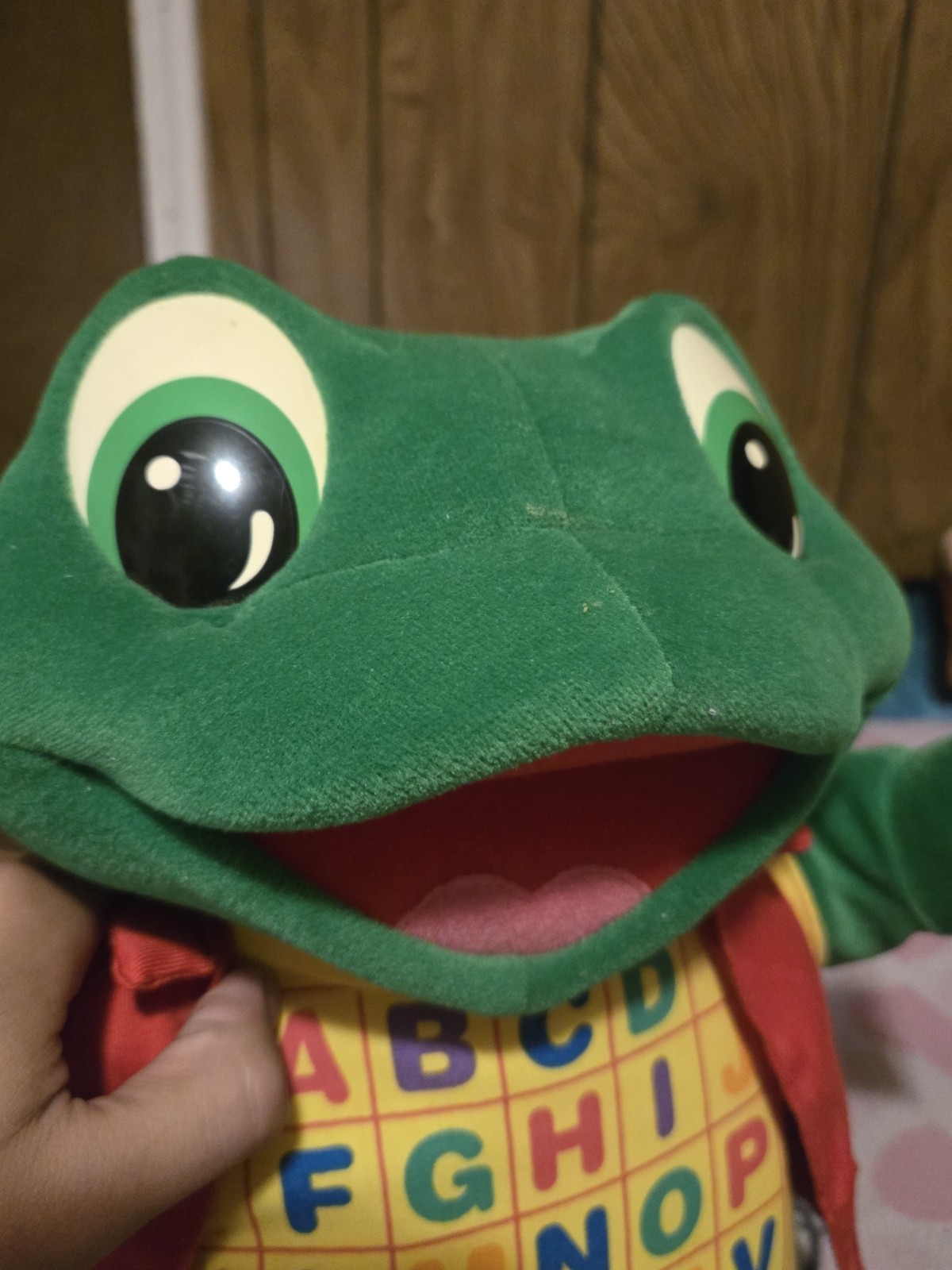 RARE 2001-03 READ & SING LITTLE LEAP INTERACTIVE PLUSH ABC LEARNING TOY 18″ TALL