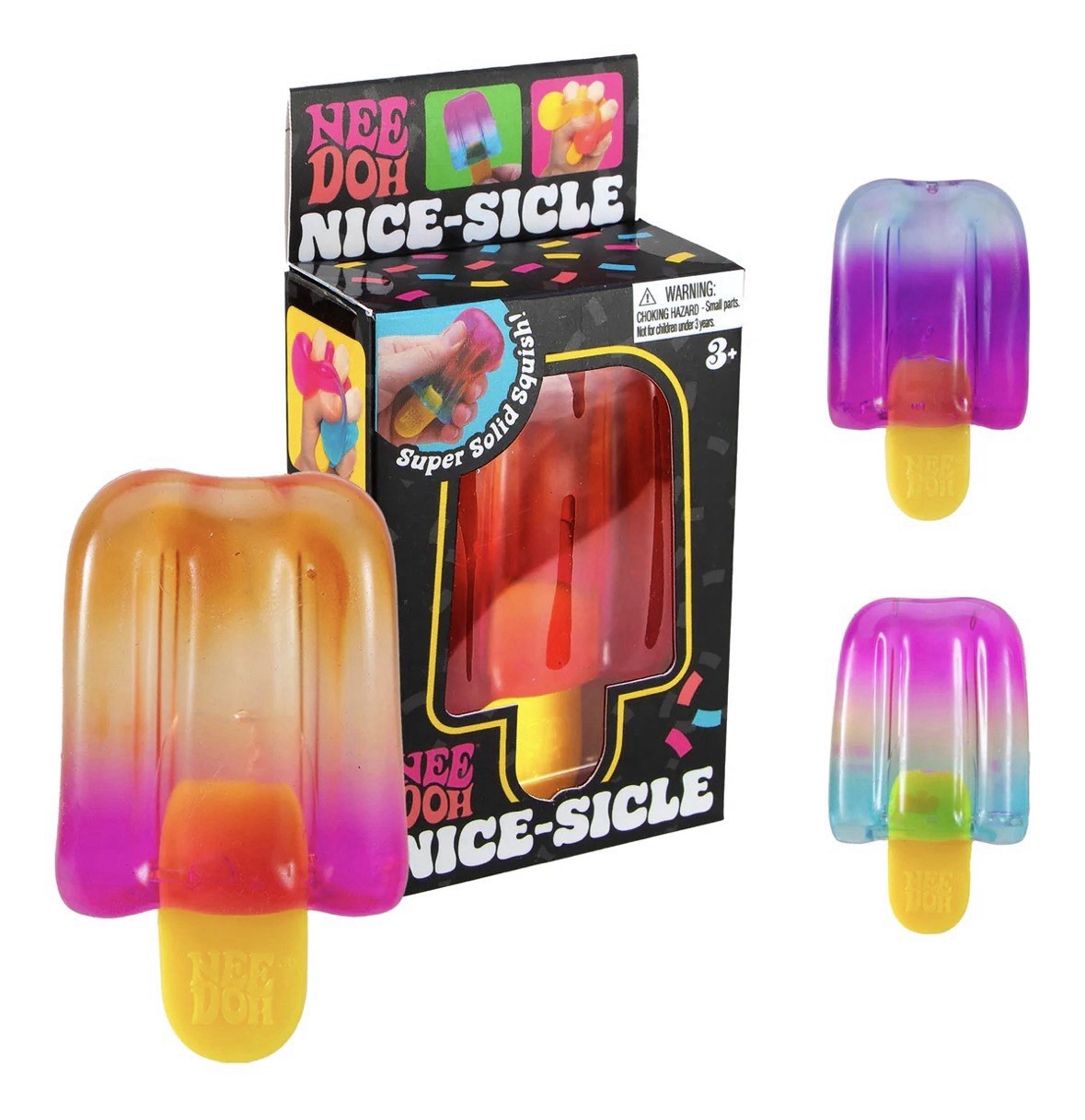NEE DOH NICE-SLICE POPSICLE PINK And BLUE TRENDING