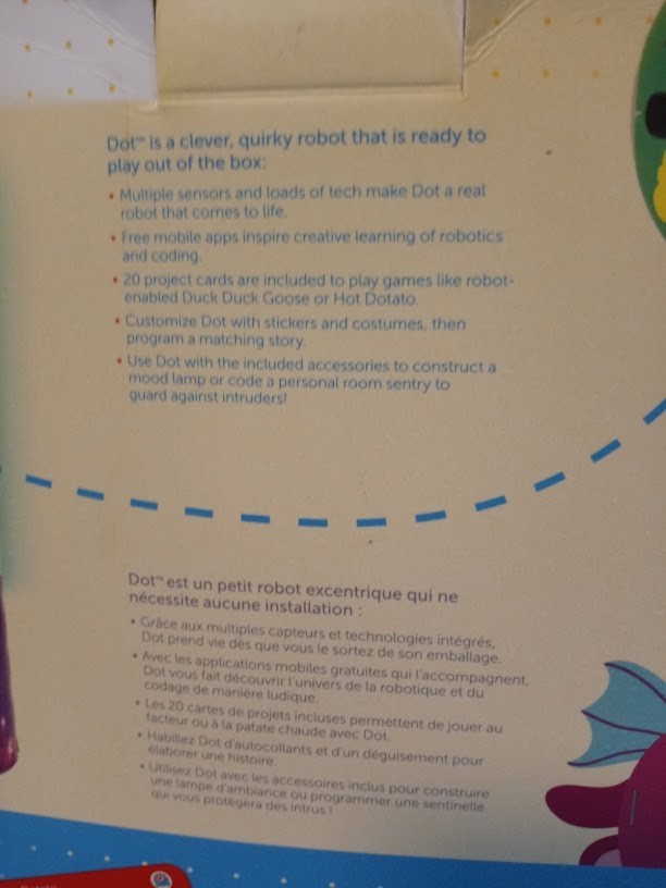 Wonder Workshop Dot Creativity Kit Robot Bluetooth Ages 6+ 2017 100% compete